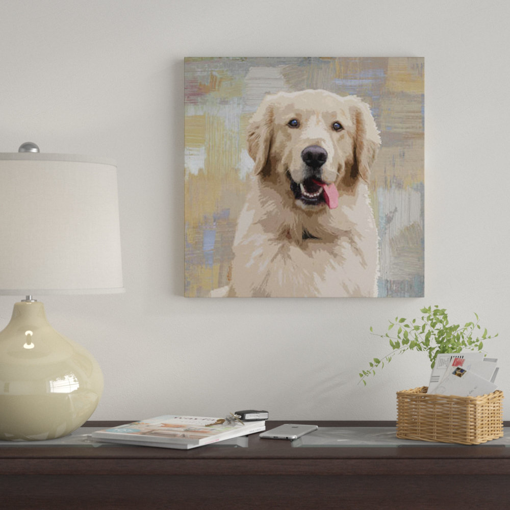 " Golden Retriever " by Keri Rodgers East Urban Home Mat 