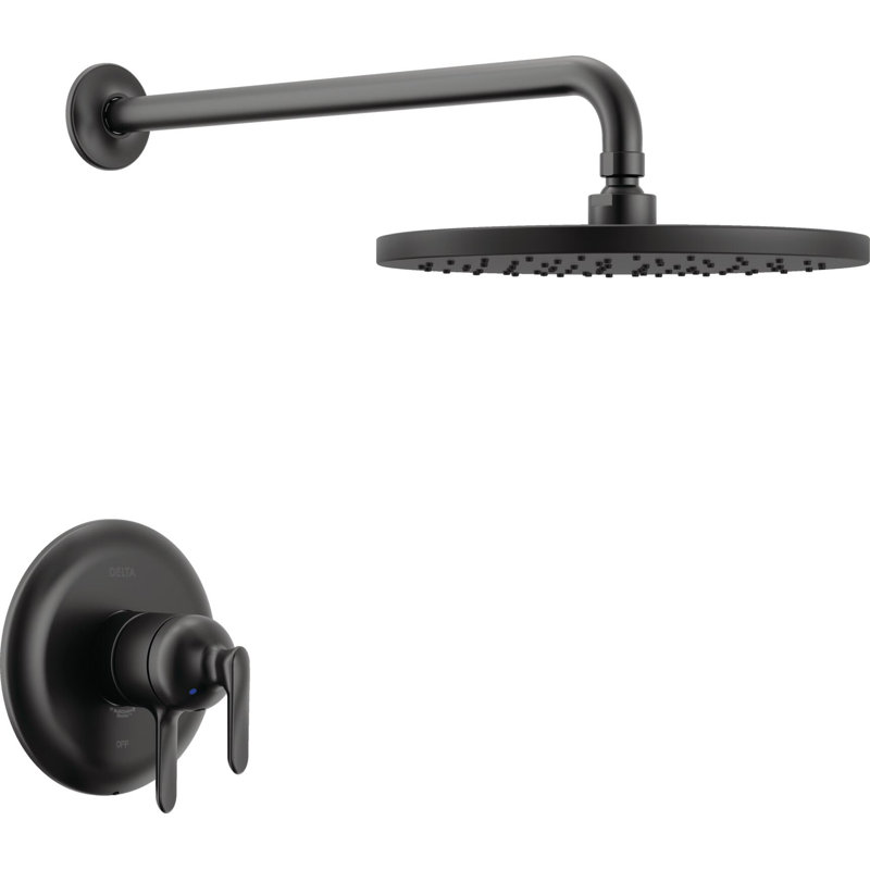 17 Series Shower Trim, Matte Black