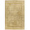 Victoria Wool Floral Area Rug in Gold