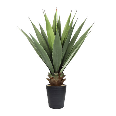Coffman 31'' Faux Agave Plant in Pot