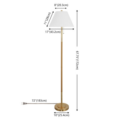67.75" H Traditional Floor Lamp