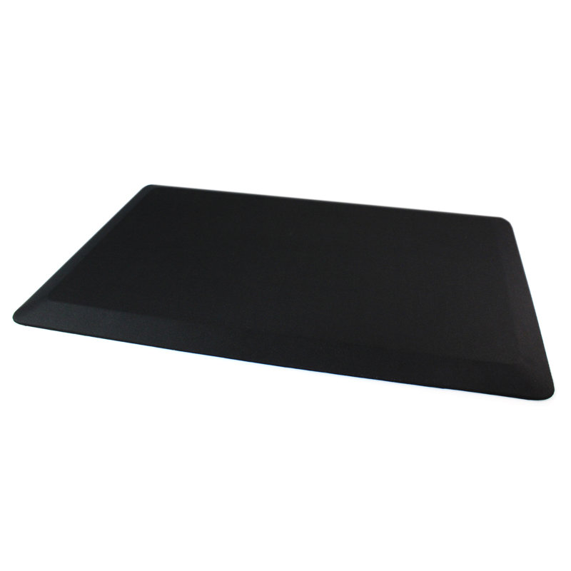 Tapis confortable Floortex - 16 po x 24 po, Noir, Rectangulaire 1 pi 4 po x 2 pi