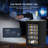24 Bottles Wine Cooler Refrigerator,Freestanding Compact Wine Fridge with Digital Control for Fridge With 40-66F Digital Temperature Control Glass Door
