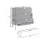 Mond 100cm Sideboard