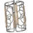 Inlight 8" Modern Farmhouse 1-Light Pendant for Kitchen Island, Open Cage Design, IN-0336-1-WD