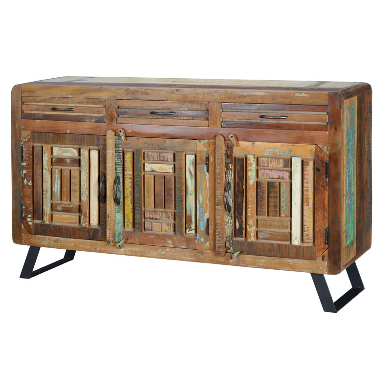 Abdiel 150cm Solid Wood Sideboard