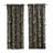 Polyester Room Darkening Curtain Pair