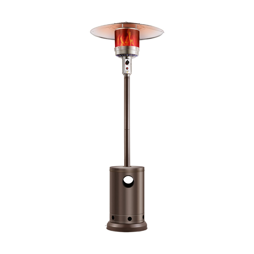 VEVOR Propane Patio Heater 50000BTU Tall Hammered w/Round Table Outdoor VEVOR