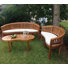 Banc de jardin teck Meyer