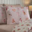 Christmas Gingerbread Stripe Reversible Duvet Cover Set-131303404
