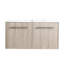 Ensemble de meuble-lavabo mural simple 36 po Maraam