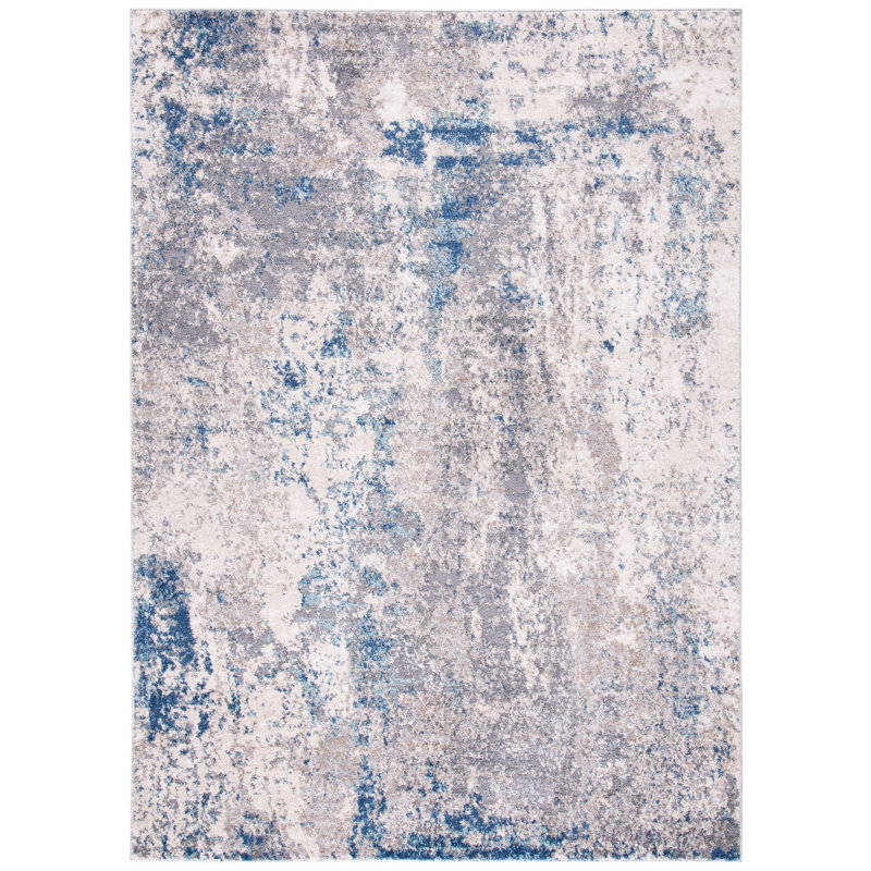 Mauriello Performance Abstract Rug, Rectangle 8' x 10'
