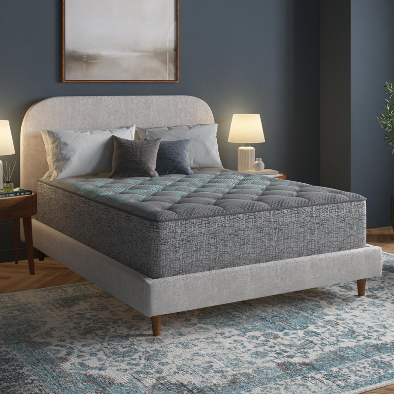 Restonic Comfort Care Hybrid Mattress, Individual Pocketed Coil Mattress , Medium Comfort, 13, Extra-long Twin