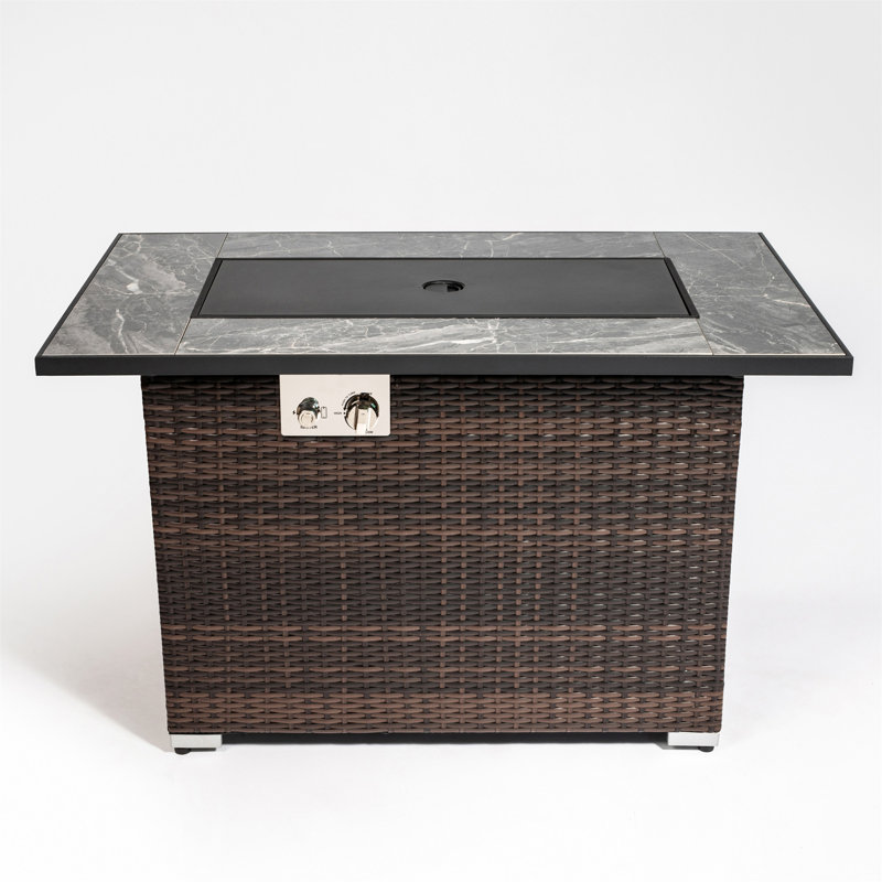 44Inch Outdoor Fire Pit Table
