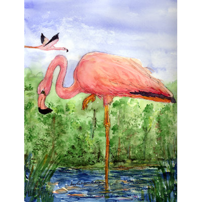 Double Sided 15'' H x 11'' W Polyester Animal Garden Flag