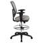 Mid-Back Mesh Ergonomic Drafting Chair with Adjustable Chrome Foot Ring, Adjustable Arms-525395315-525395318