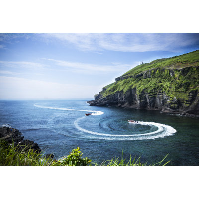Jeju Island In Summer - Wrapped Canvas Print