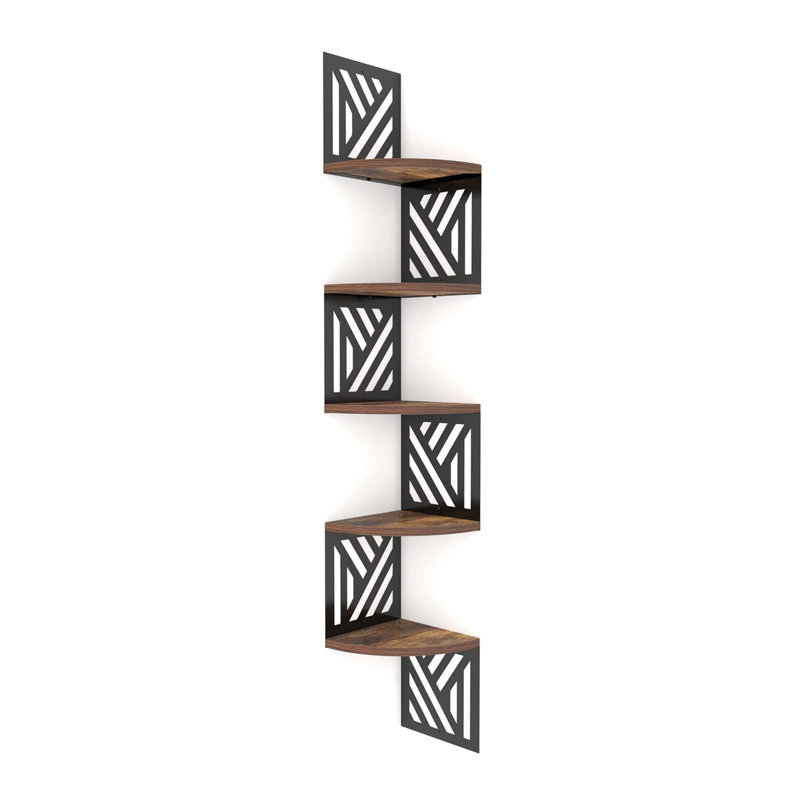 Alekper 5 Piece Floating Shelf