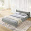 Grand lit plateforme tapissier-921765091