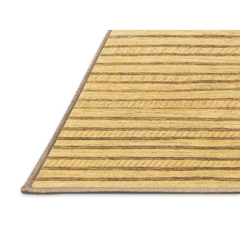 Annelee Washable Striped Indoor Rug, Rectangle 5' x 7'
