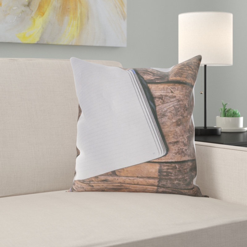 Microsuede Throw Pillow