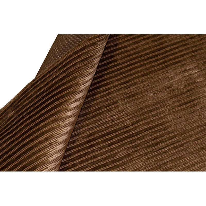Striped Area Rug in Brown