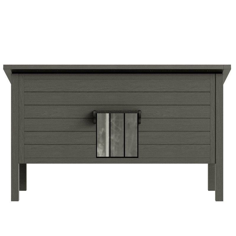 Maison d'extérieur pour chats multiples, 100% mousse isolante, résistante aux intempéries, bois de grande taille