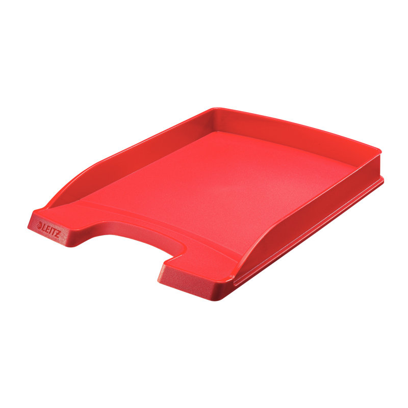 Plastic Paper Organiser, Red