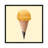 Ice Cream Pencil by Paul Fuentes - Print on Canvas-911392716-911392753