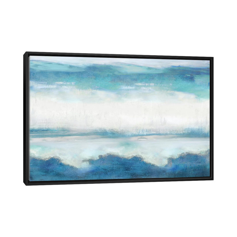 «Lofty», reproduction d'impression sur toile, H 18 po x l 26 po x P 1,5 po, Toile avec cadre noir, Pas de tapis
