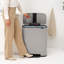Brabantia Bo 30 Litre + 30 Litre Pedal Bin with Two Inner Buckets-124455262