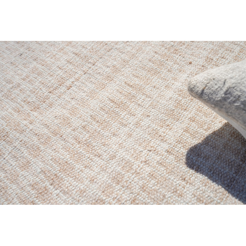 Florence Geometric Area Rug in Light Beige, Rectangle 12' x 15'