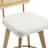 Uniondale Swivel Upholstered 26.2'' Counter Stool with Rattan Cane Back and Solid Wood Frame-1654579977
