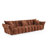 93.7" W Upholstered Modular Sofa-925616328-916561771