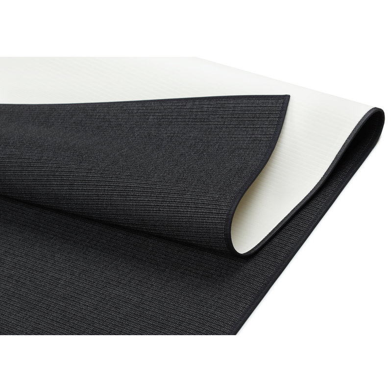 Calabasas Solid Colour Hand Woven Area Rug, Runner 80 x 250cm