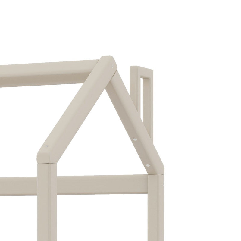 Lit maison, Beige
