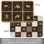 Ensemble de napperons réversibles Crafted Cabin