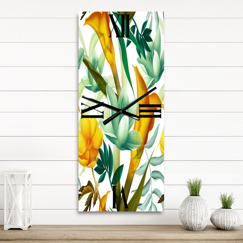 Horloge murale Tropical, Grand