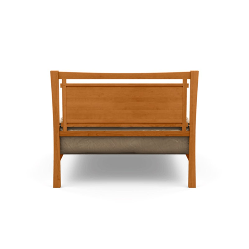 Monterey Upholstered Bed, Natural Cherry, King, Coffee