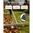 Landscape Rake, 36 inch Wide Head 102 inch Handle, Large Heavy Duty Aluminum Landscaping Leaf Rake Tool, Asphalt Level for Loosening Soil, Garden & Yard, Pond Gravel & Beach Lawn Care, 52ft Rope