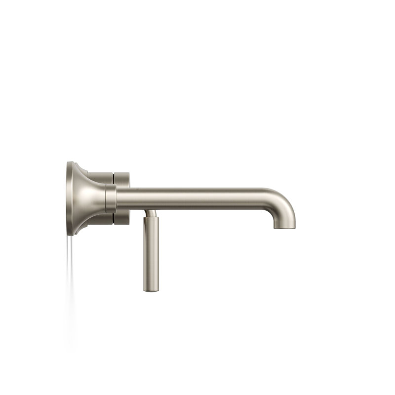 Tone Wall-Mount Single-Handle Bathroom Sink Faucet, Vibrant Brushed Nickel