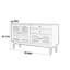 Buffet haut de gamme de style simple