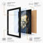 Gilded Skull Industrial - Framed Print-1039148355-1039148359