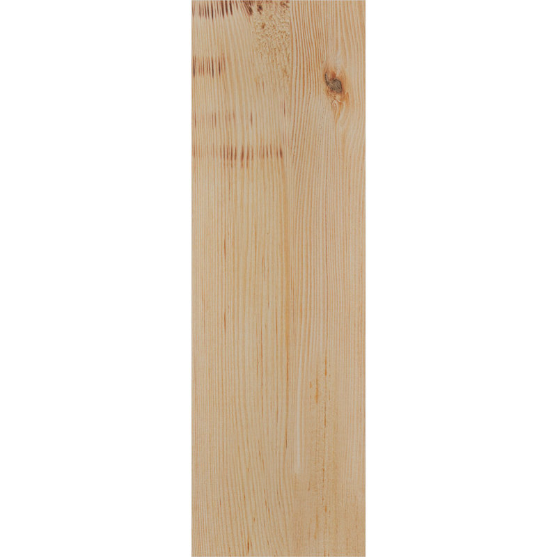 Corbeau Monterey avec plaque arrière, H 24 po x l 7,5 po x P 12 po, Sapin de Douglas, Lisse