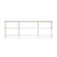 Vienna Low Bookcase W/ Glass Top-1055280818-1055280815