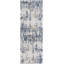 Tapis abstrait bleu / gris Connery-1243087496