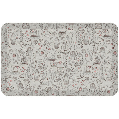 Water Resistant Anti-Fatigue Non-Skid Kitchen Mat