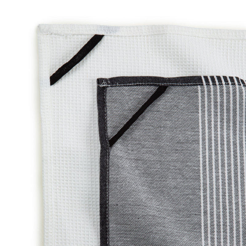 BergHOFF GEM 2pc Cotton Tea Towel Set, Multicolor