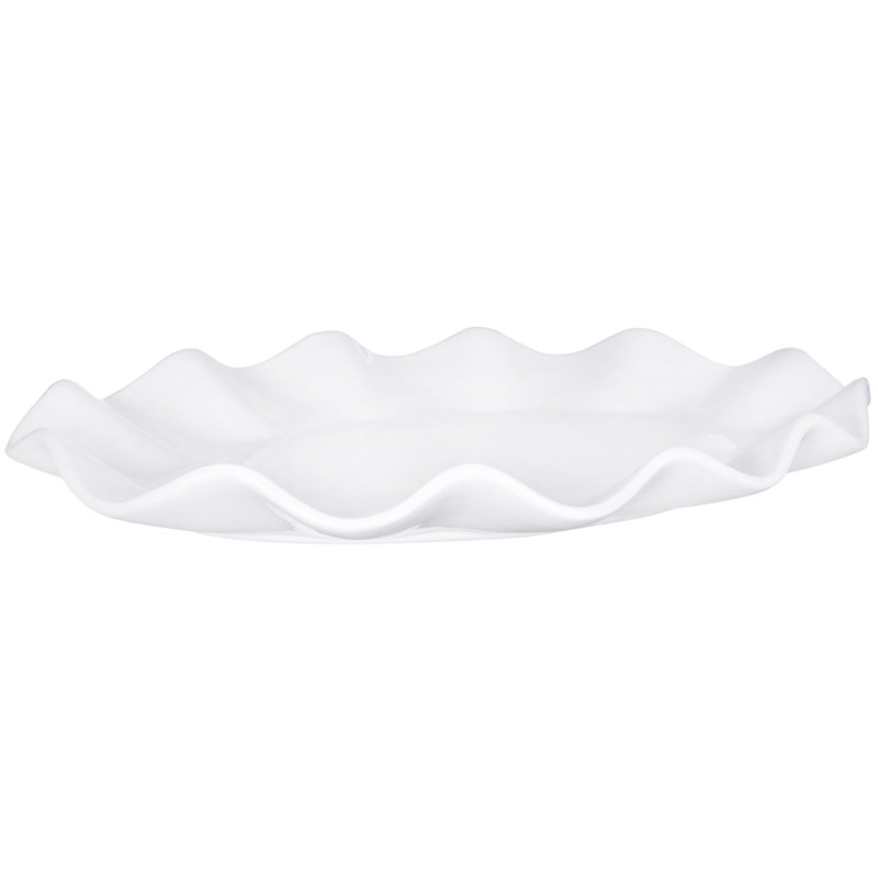 Plateau ovale Valini, L 12,6 po x L 18,8 po x H 2,3 po