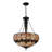 3 - Light Geometric Chandelier
